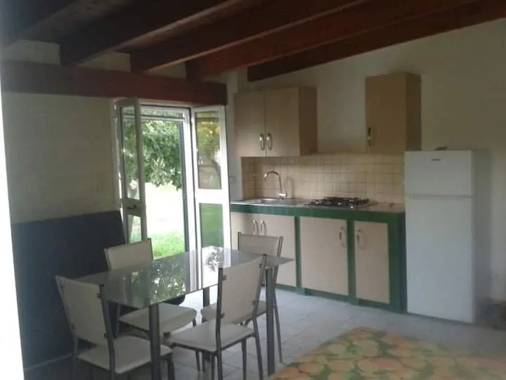 Détail du studio à Casa Mare e Ulivi