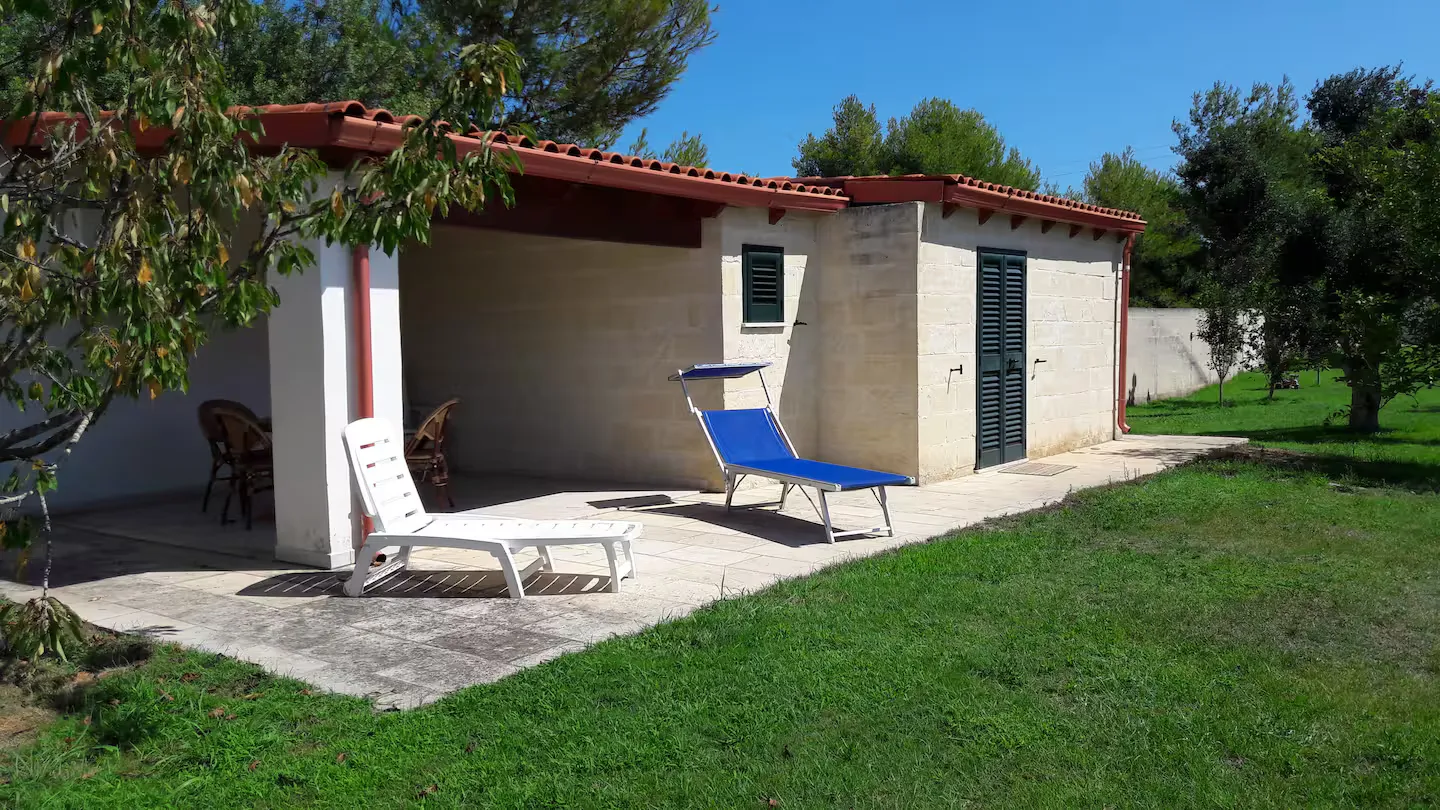 Studio à Casa Mare e Ulivi, fonctionnel et entouré de verdure
