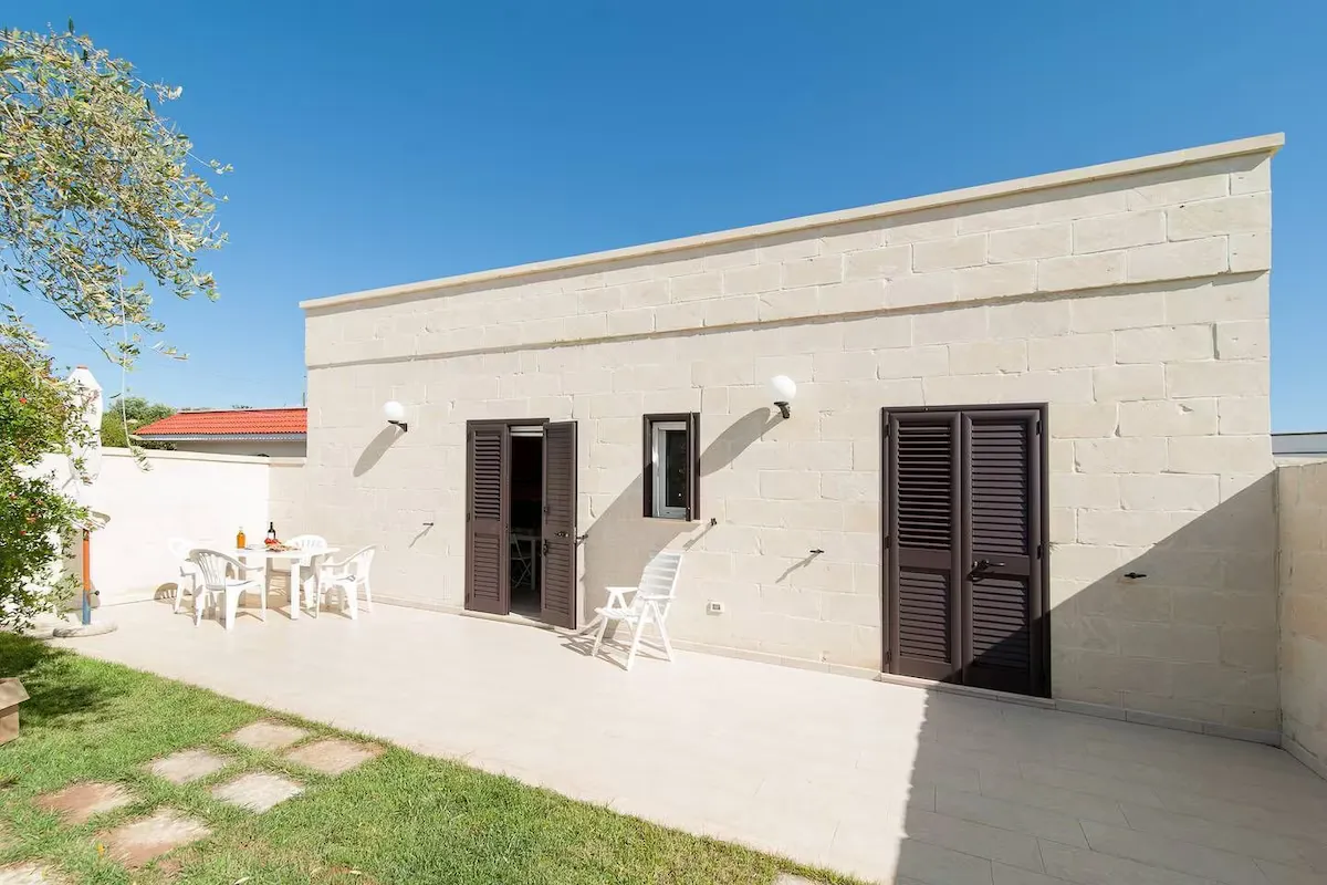 Sala de estar del apartamento Casa Vacanze Jannara en San Foca