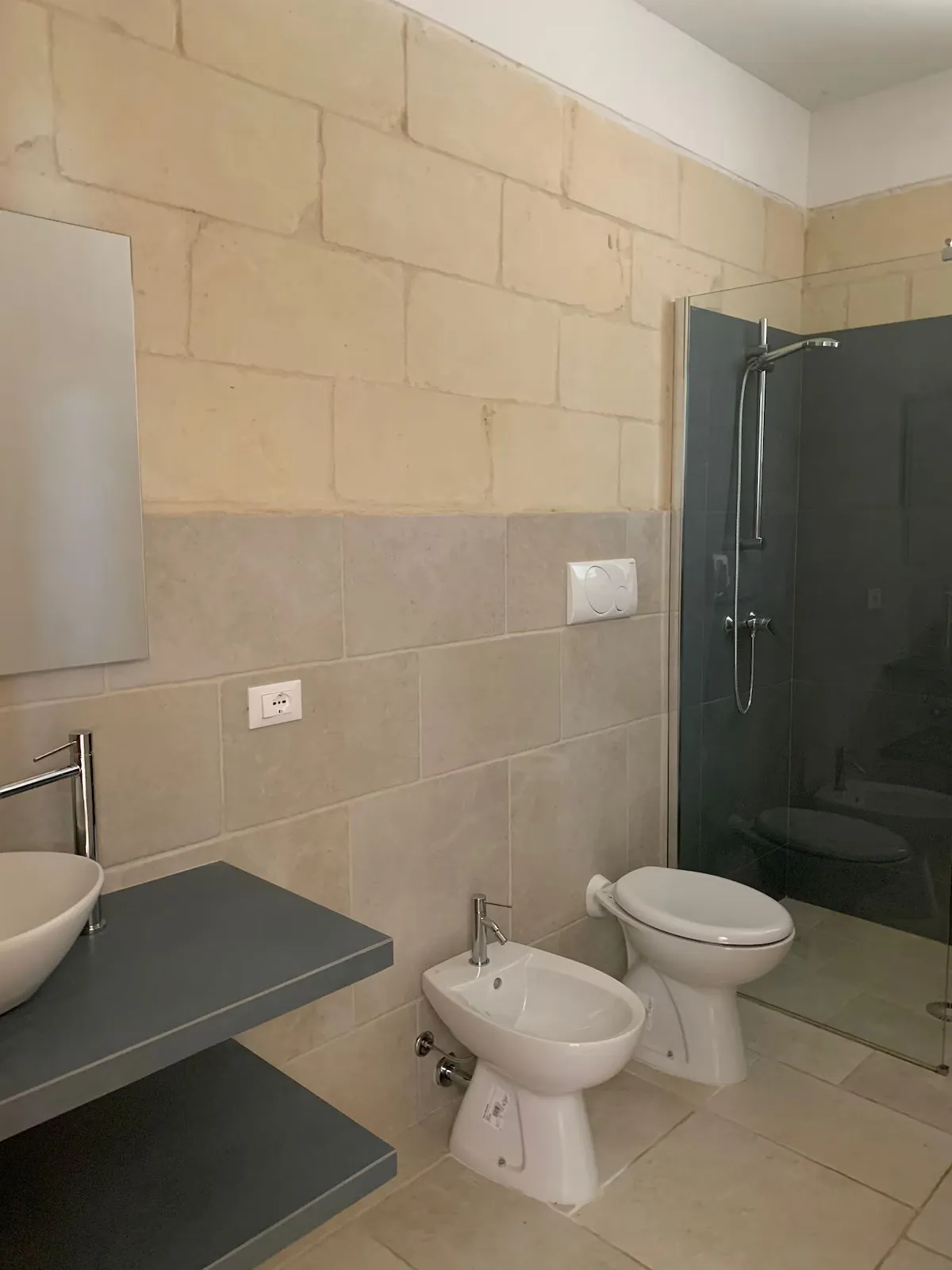 Cuisine de l’appartement deux pièces Casa Vacanze Masseria Nuova