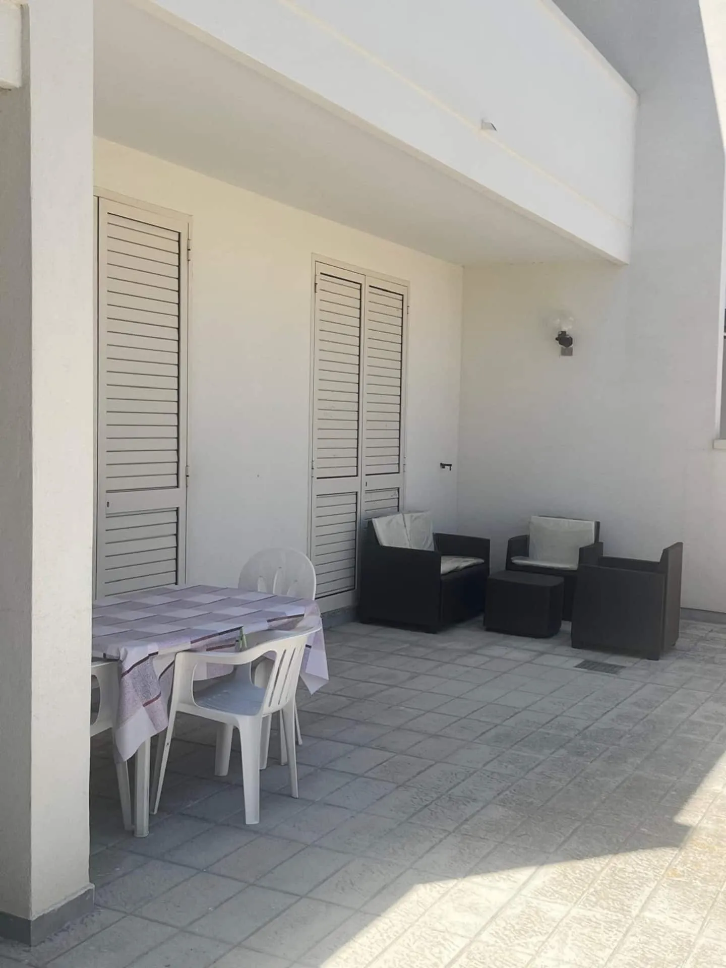 Détail d’un espace intérieur de la maison de vacances